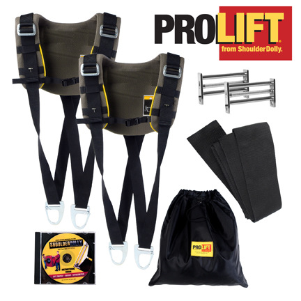 Pásy sťahovacie PRO LIFT – 3500HD Profi – set, SHOULDERDOLLY