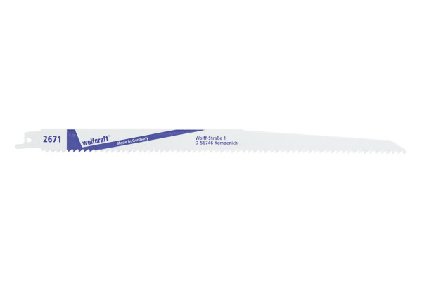 List pílový BiM do chvostovej píly 300mm (2ks) wolfcraft 2671000