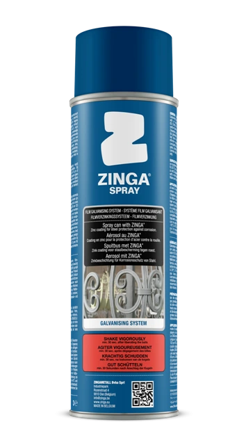 ZINGA – galvanizácia zinkom za studena, sprej 500 ml