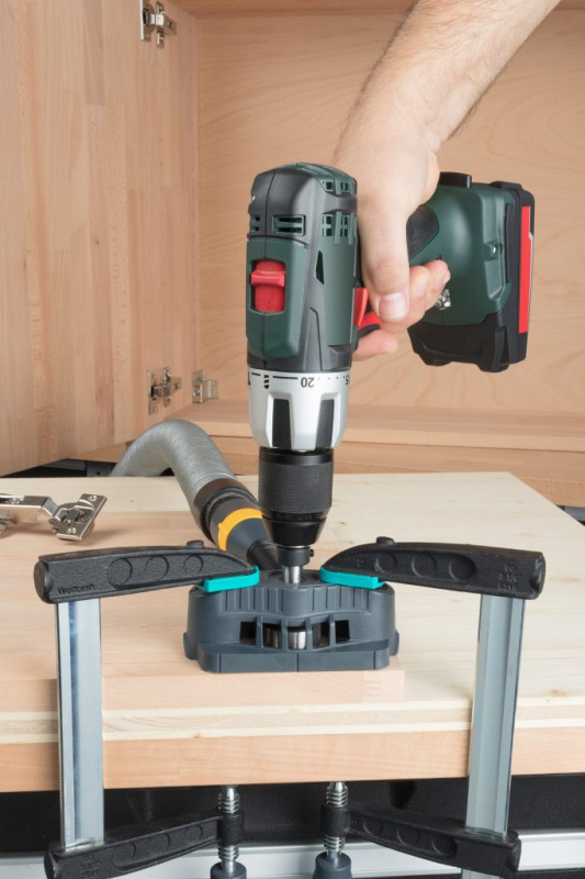 Wolfcraft Vedenie pre Forstnerové vrtáky ø 8,10,12mm, wolfcraft 4686000 2