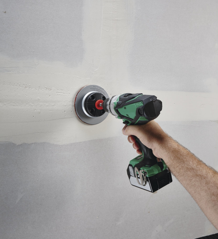 Wolfcraft Sada brúsnych mriežok samolepiacich na sadrokartón ø 125mm K80,120,220 wolfcraft 8464000 1