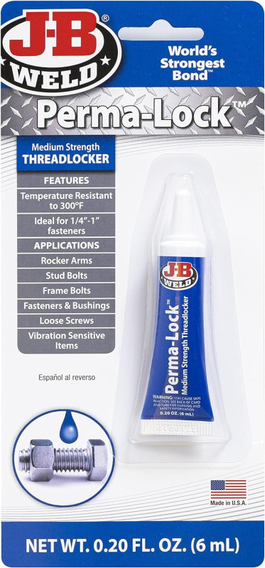 J-B WELD 24206 stredne silný zaisťovač závitov PermaLock ( 6 ml )