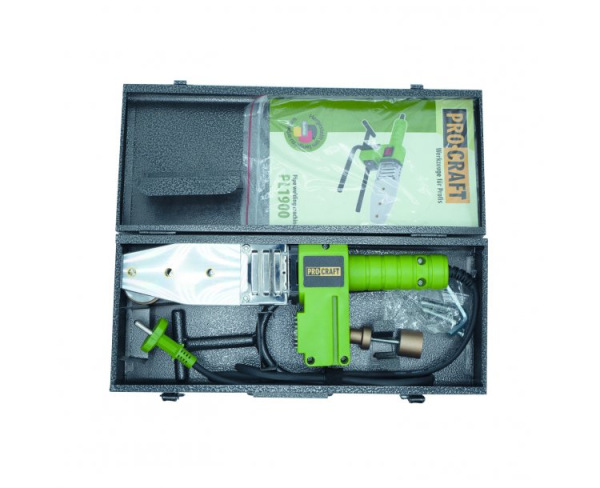 PROCRAFT Sada Teplovzdušná pištoľ 2000W PH2000 + Polyfúzna zváračka PL1900 9