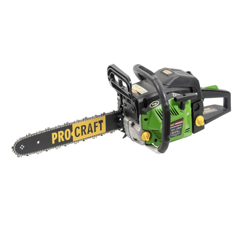 PROCRAFT GS-50/2 Benzínová reťazová píla Výkon (W) 2100, lišta 400/450mm 7