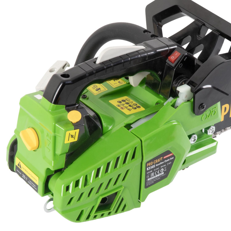 PROCRAFT Benzínová reťazová píla 25 cm³ K350S 1
