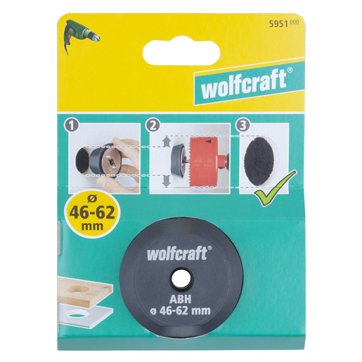 Wolfcraft Kužeľ vystreďovací pre zväčšovanie otvorov ø 54 - 70mm, wolfcraft 5952000 19
