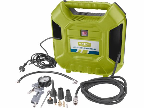 EXTOL CRAFT 418102 Kompresor bezolejový 1100W 1