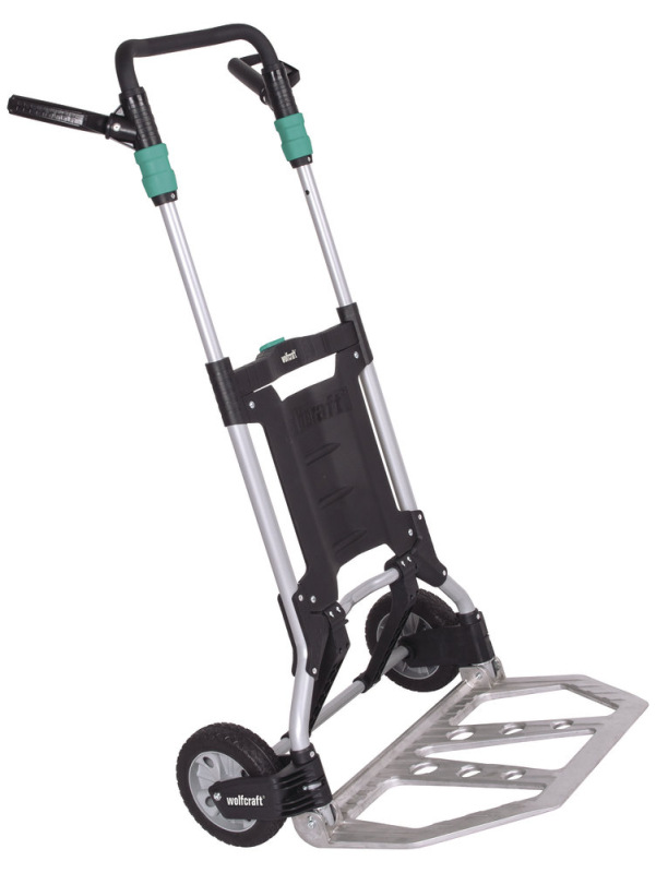 Vozík transportný skladací TS 1500 (rudľa) max - 200kg, wolfcraft 5525000