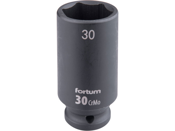 FORTUM 4703230 Kľúč nástrčný rázový, 1/2'', 30mm