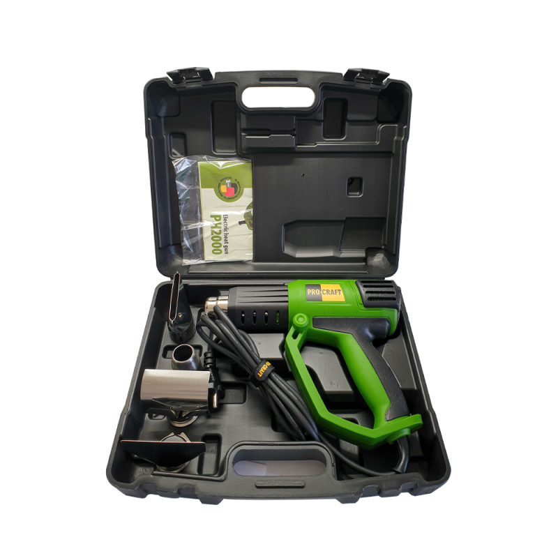 PROCRAFT Sada Teplovzdušná pištoľ 2000W PH2000 + Polyfúzna zváračka PL1900